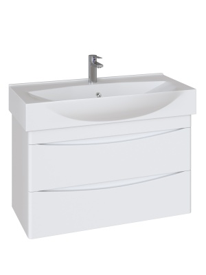 Тумба под раковину San Star Smile 105 233.1-1.5.1. подвесная Белая