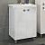 Тумба с раковиной Comforty Флоренция 60 3127387 Белая