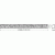 Решетка для лотка Alcaplast CODE-750L Хром глянцевый
