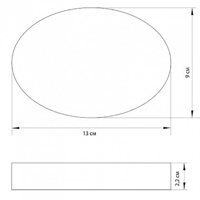Мыльница Aquanet CE1604A-SD Белая