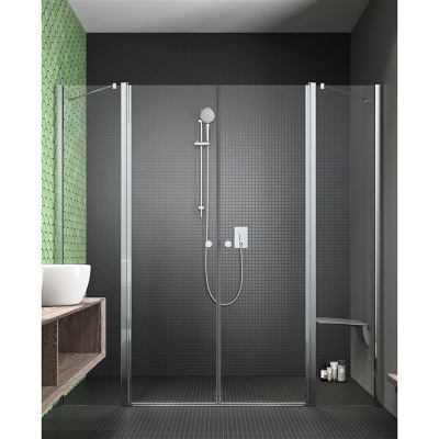 Душевая дверь в нишу Radaway Eos II DWD G 730 73x197 профиль Хром стекло прозрачное
