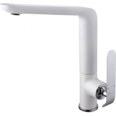 Смеситель для кухни Lemark Melange LM4905CW Хром Белый