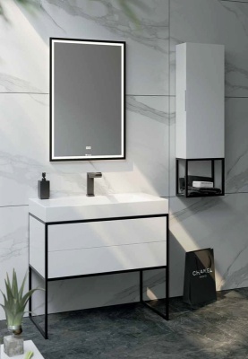 Тумба под раковину Aqwella Clarberg Logic 70 LOG0107N Белая