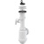 Сифон для кухонной мойки Alcaplast A442P-DN50/40 Белый