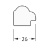 Зеркало Evoform Definite 58х58 Золото Зеркало Evoform Definite 58х58 Золото