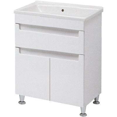 Тумба под раковину Cerutti SPA Пьемонт 55 tpek2 Белая