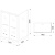 Душевой уголок Royal Bath RB-L-2011-1400-8L 140х80 без поддона профиль Хром стекло прозрачное