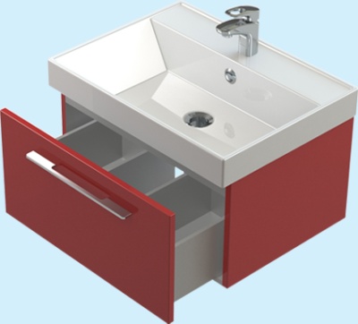 Тумба Astra Form Соло 70 ЦВ RAL выдвижной ящик цвет RAL