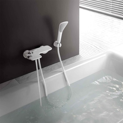 Душевой гарнитур Kludi Fizz 6765091-00 Белый Хром