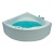 Акриловая ванна Victory Spa Hawaii 142x142 Без системы управления