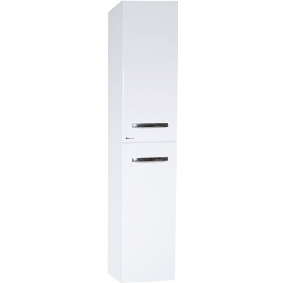 Шкаф пенал Bellezza Рокко 35 подвесной Белый