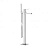 Смеситель для ванны Remer Qubica Design QD08 Хром