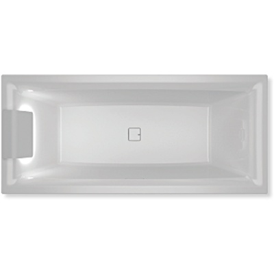 Акриловая ванна Riho Still Square 180х80 LED R без гидромассажа