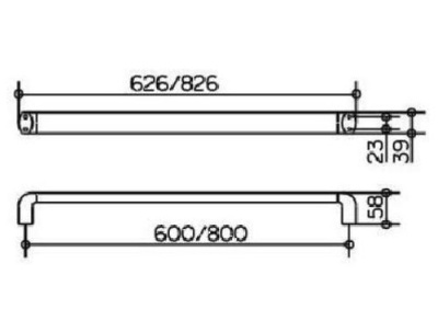 Полотенцедержатель Keuco Edition Palais 40001 010600 Хром