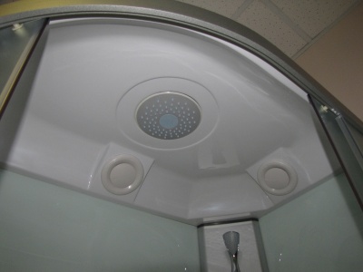 Душевая кабина Parly Bianco Эконом EB120L(N) 120х215 профиль Сатин стекло матовое