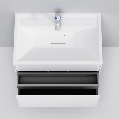 Тумба под раковину AM.PM Inspire V2.0 80 M50AFHX0803WM подвесная Белая матовая