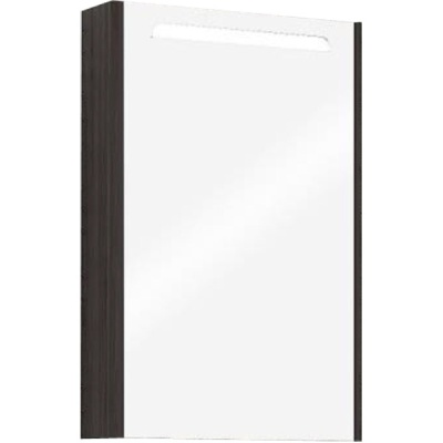 Зеркальный шкаф Акватон Сильва 50 с подсветкой 1A215502SIW5L Дуб макиато