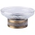 Мыльница Boheme Royal Cristal 10930-BR Бронза Мыльница Boheme Royal Cristal 10930-BR Бронза