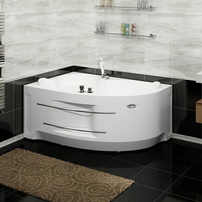 Акриловая ванна Radomir Wachter Ирма 1 169x110 форсунки Хром L с гидромассажем