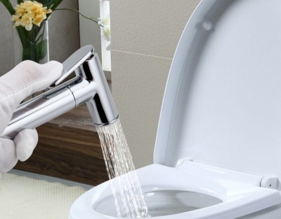 Гигиенический душ со смесителем Frap F7505 Хром