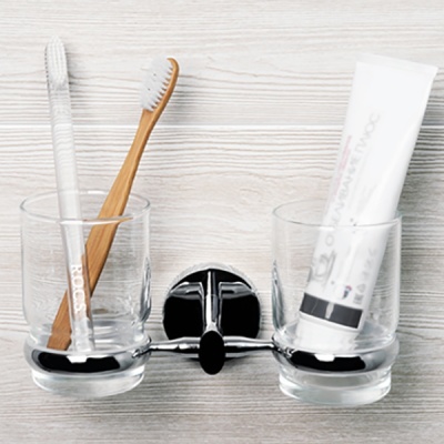 Стакан для зубных щеток WasserKRAFT Rhein K-6228D Хром