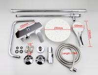 Душевая система Frap F243 Хром Белая