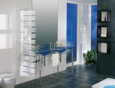 Полотенцесушитель Zehnder Yucca asymmetric YAD-170-060 Белый