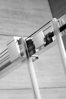 Элемент душевой двери Radaway Espera 695 140 L профиль Хром стекло прозрачное