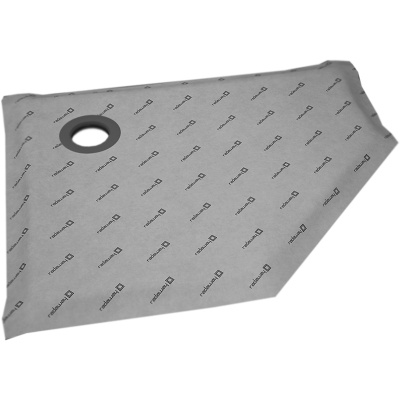 Душевая плита Radaway RadаDrain 99x79 пятиугольная L с решеткой