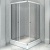Душевой уголок Radomir 100x90 L 1-03-1-1-0-1210 с поддоном профиль Белый стекло прозрачное Душевой уголок Radomir 100x90 L 1-03-1-1-0-1210 с поддоном профиль Белый стекло прозрачное