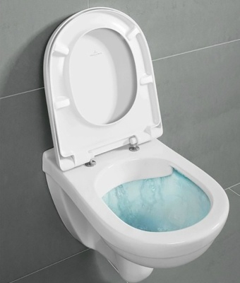 Унитаз Villeroy&Boch O NOVO 5660HRR1 подвесной Белый альпин с сиденьем