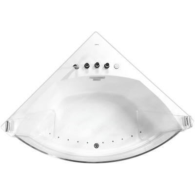 Акриловая ванна Gemy G9080 150х150 с гидромассажем