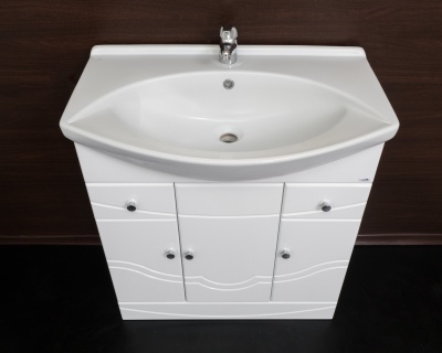 Тумба под раковину Cerutti SPA Эстрелла 85 6732 Белая