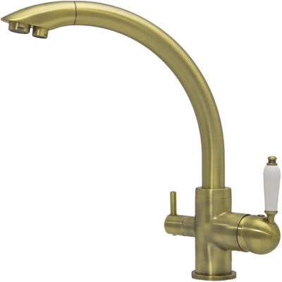 Смеситель для кухни Seaman Barcelone SSL-5382-Antique Gold Античное золото