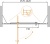 Душевая дверь Cezares Molveno BA-12 160 MOLVENO-BA-12-100+60-P-Cr профиль Хром стекло рифленое