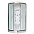 Душевая кабина Royal Bath HP 80х80 RB80HP7-WC-CH с гидромассажем стекло матовое задняя стенка Белая