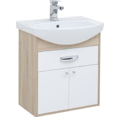 Комплект мебели для ванной Aquanet Грейс 60 198802 подвесной Дуб сонома