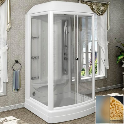 Душевая кабина Radomir Диана 1 118x108 1-05-1-0-0-0601 профиль Белый стекло матовое