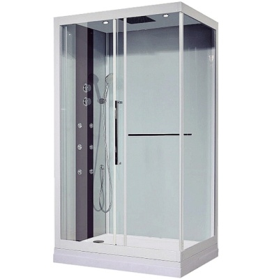Душевая кабина Orans SR-86159 L 120x90 с гидромассажем профиль Белый задние стенки Белые