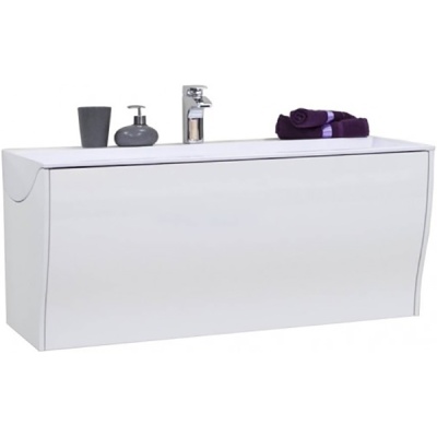 Тумба под раковину Акватон Ондина 80 подвесная 1A183401OD010 Белая
