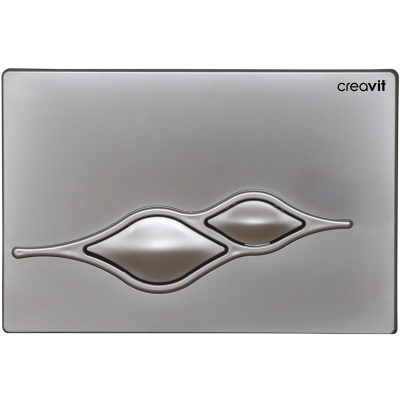 Клавиша смыва Creavit Ufo GP1003.00 Хром матовая