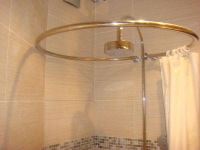 Карниз СанКо круглый нержавеющая сталь