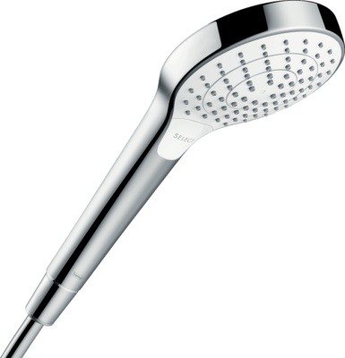 Душевая система Hansgrohe Croma Select E 27352400 с термостатом Хром Белая