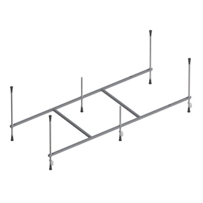 Комплект акриловой ванны со шторкой и душевой системой AM.PM Like 170x70 W80ASET-170SL без гидромассажа