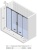 Душевая дверь в нишу Riho Ocean O115 140x195 Хром Душевая дверь в нишу Riho Ocean O115 140x195 Хром