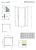 Душевой уголок Radaway Premium Plus D 1900 80x90 30437-01-01N профиль Хром стекло прозрачное