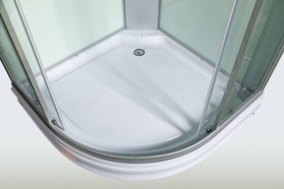 Душевая кабина WeltWasser WW500 Emmer 11015 110x110 10000003286 профиль Хром стекло прозрачное