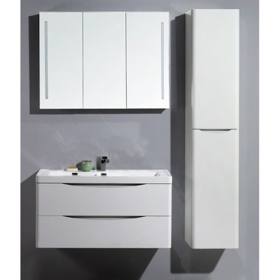 Тумба под раковину BelBagno Ancona-N 100 ANCONA-N-1000-2C-SO-BL подвесная Bianco lucido