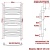 Электрический полотенцесушитель Ника Arc ЛД (г2) Эл. 120x40 Хром
