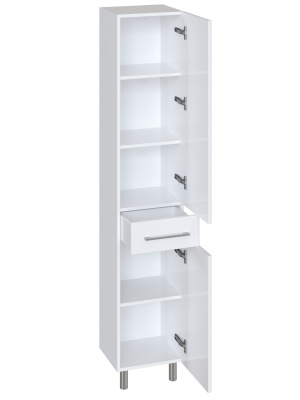 Шкаф пенал San Star Sorento 35 206.1-3.5.1. Белый